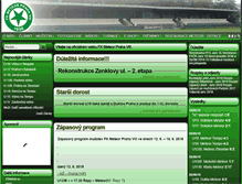 Tablet Screenshot of fkmeteorpraha.cz